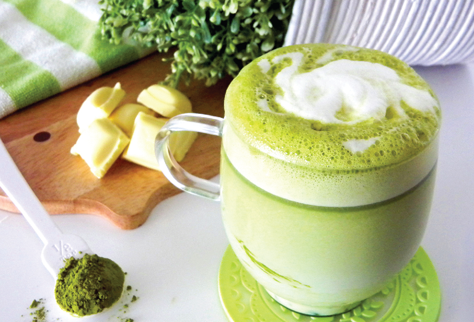 MATCHA - Special green tea from Japan.